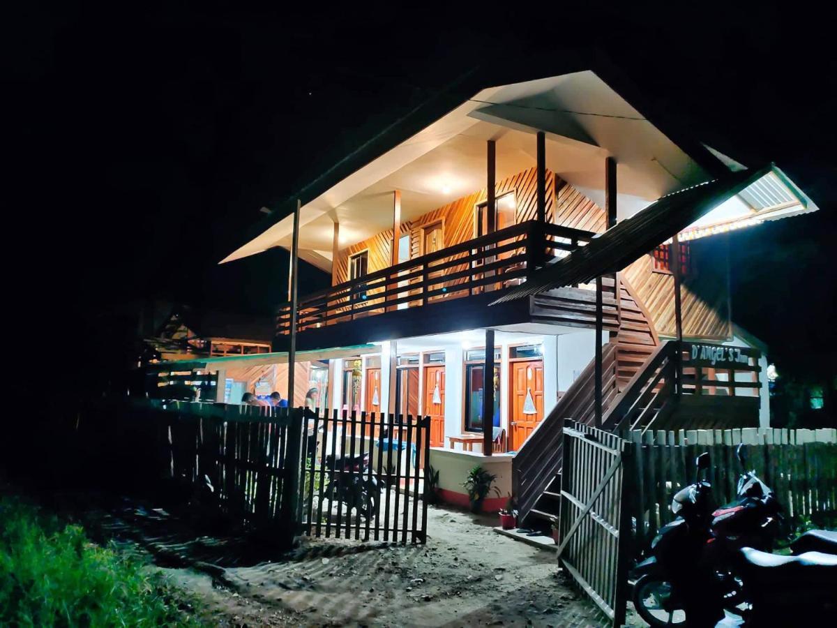 D' Angels Inn, Port Barton San Vicente  Kültér fotó